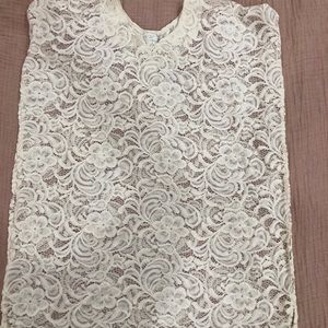 Little girls vintage lace kaftan size 3/4